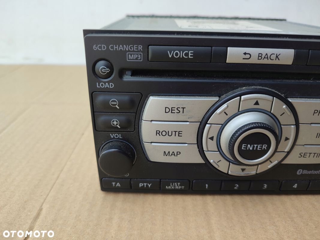 Radio nawigacja NISSAN QASHQAI I J10 28185JG45A 06-10 - 1