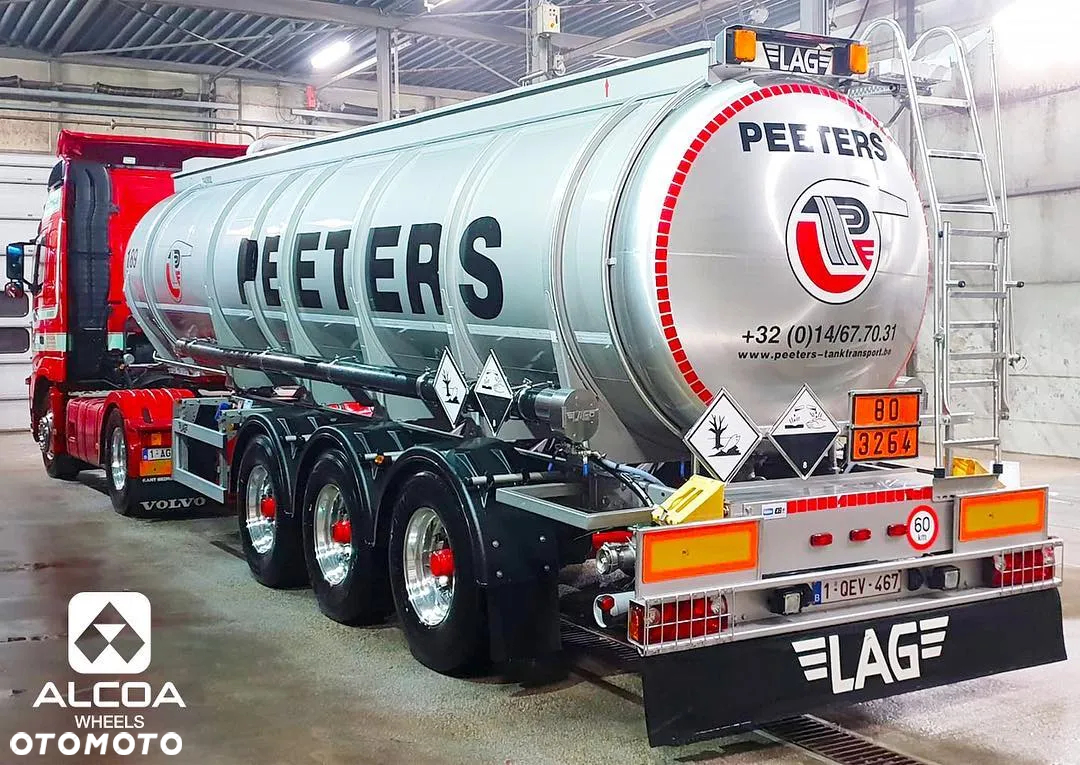 Do 200 kg mniej!! / Felgi ALCOA / 22,5 x 11,75 / Ceny NETTO-od 1.735,-PLN !! / Aluminiowe felgi / ET 120 / DB - 12