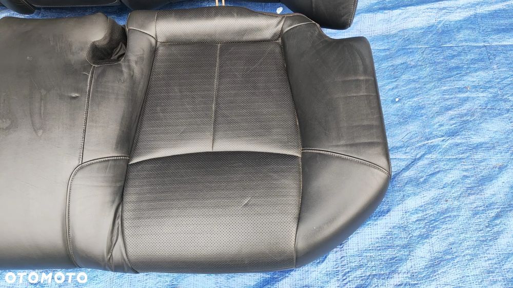 KANAPA TYŁ TYLNA SKÓRA PODŁOKIETNIK ZAGŁÓWEK ZAGŁÓWKI KOMPLET INFINITI M M30 M35 M37 Q70 - 5