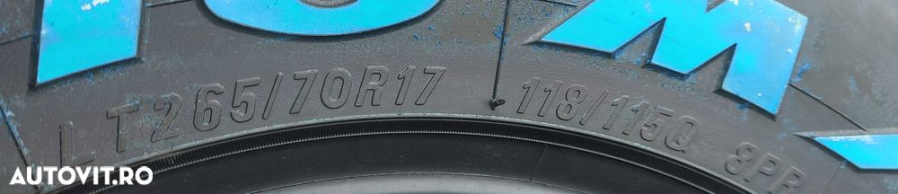 265/70 R17, 115Q, Anvelope Mud Terrain M+S, MAXXIS Bighorn - 6