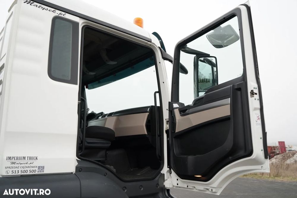 MAN TGS 35.420 / 8x4 / BASCULĂ DUBLĂ / HIDRODOXIE LATERALĂ / BORDMATIC / AUTOMATĂ - 37