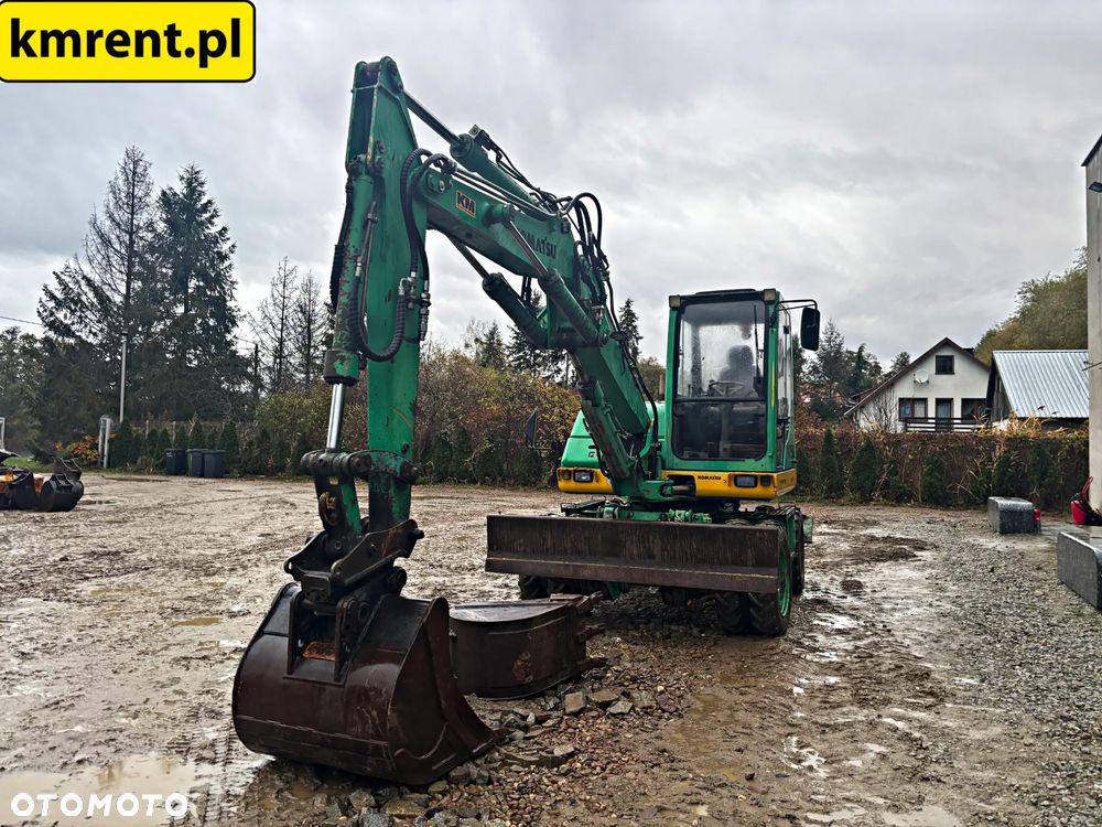 Komatsu PW 75 R KOPARKA KOŁOWA 2000r. | Komatsu pw 98 liebherr 308 309 310 wacker 9503 terex 70 Yanmar 95 - 14