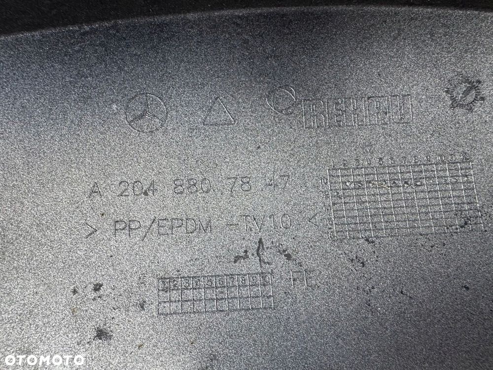 Zderzak Przód MERCEDES C KLASA 204 AMG LIFT SPRYSKI PDC ORYGINAŁ - 13