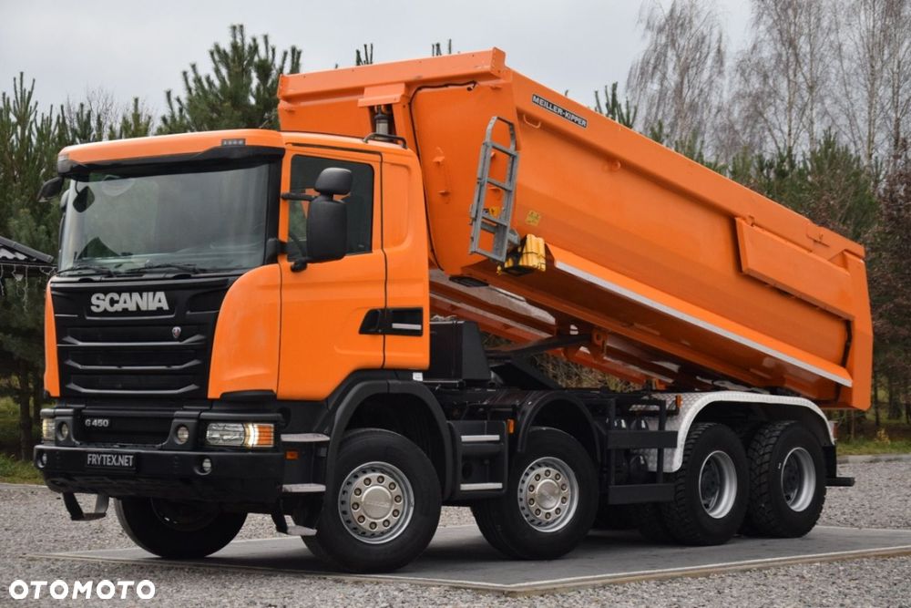 Scania G450 8x4 Meiller Kipper Hydroklapa - 3