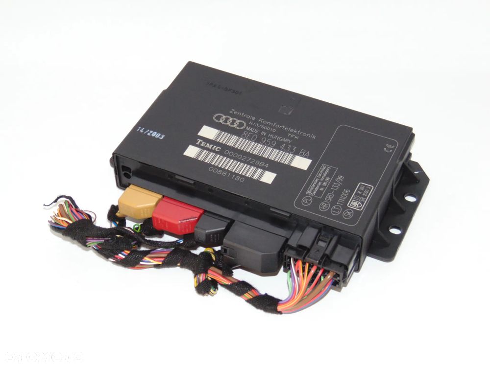 ORYGINAŁ moduł komfortu 8E0959433BA Audi A4 B6 , 00-04r - 1