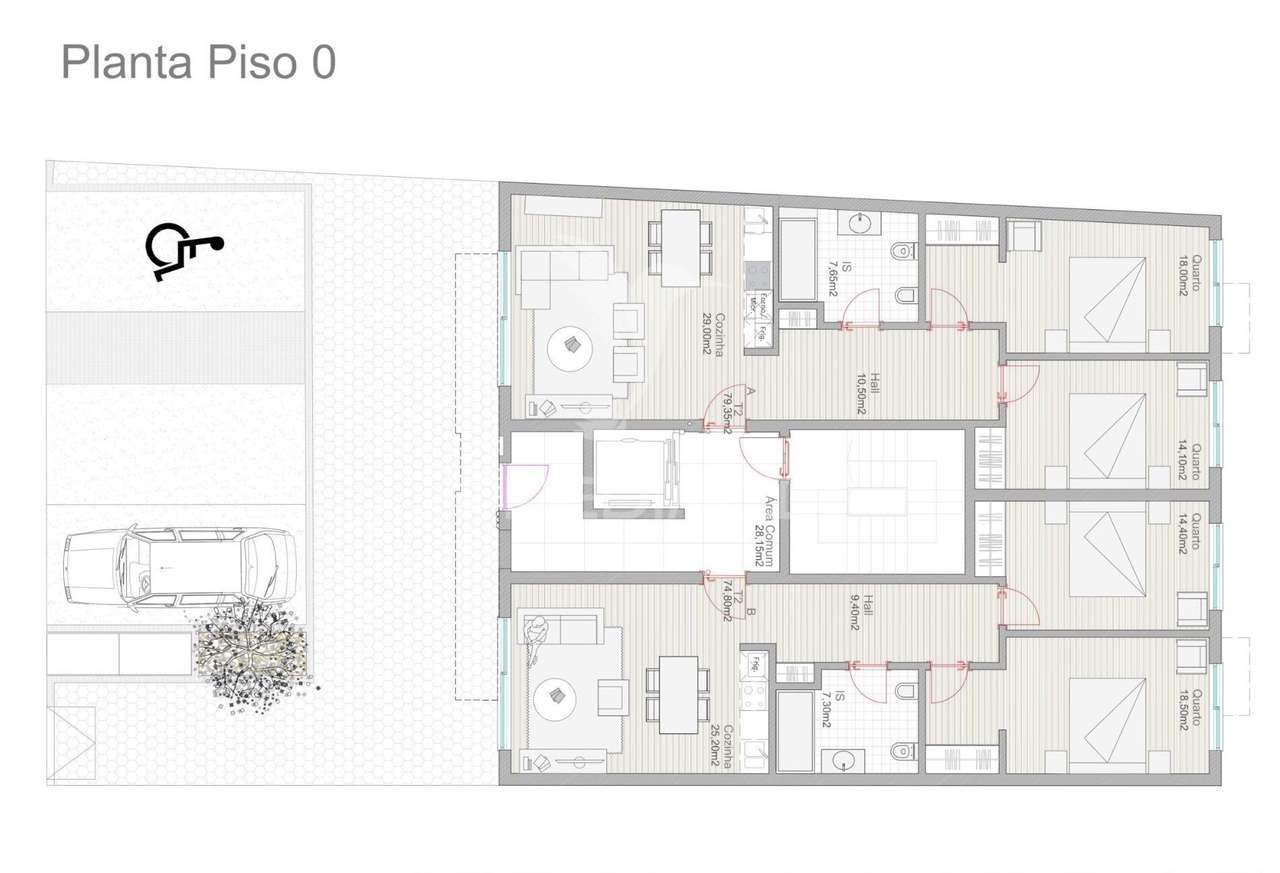 Terreno Urbano com Projeto Aprovado para 6 Apartamentos | Centro da... – pohled 4