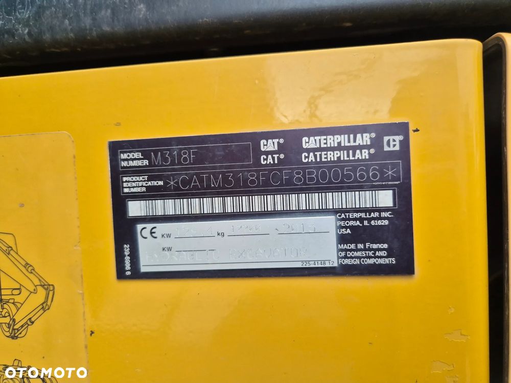 Caterpillar M318f - 5