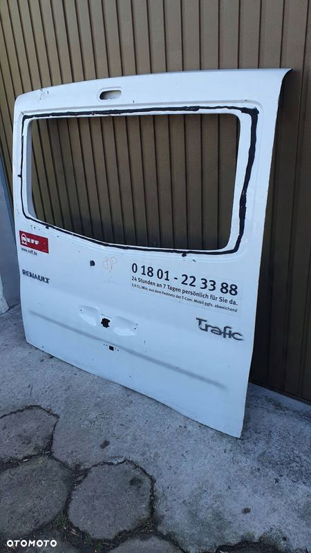 Renault Trafic II (X83) Opel Vivaro klapa bagażnika € - 4