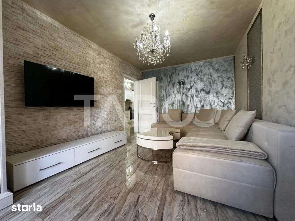Apartament de vanzare 4 camere ultrafinisat etaj 1 zona Strand Sibiu — fotografia 1