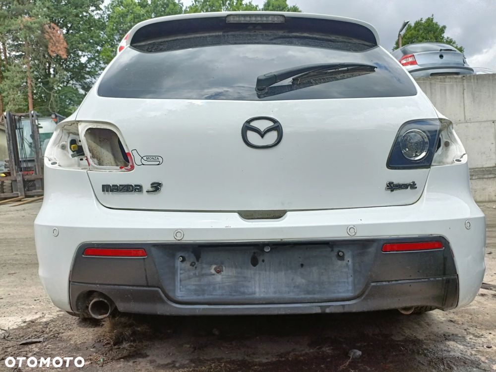 MAZDA 3 I BK 03-06 2005 r. SPORT zderzak tył tylny PDC * - 1