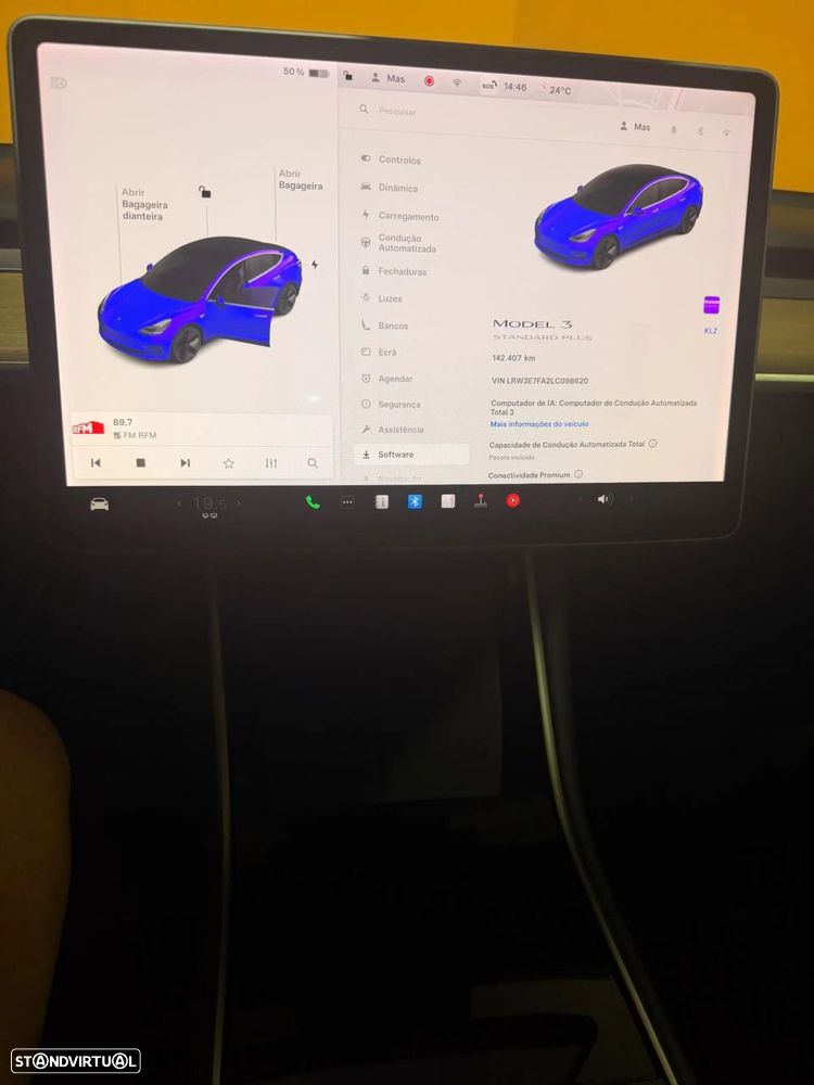 Tesla Model 3 Standard Range Plus RWD — fotografia 13