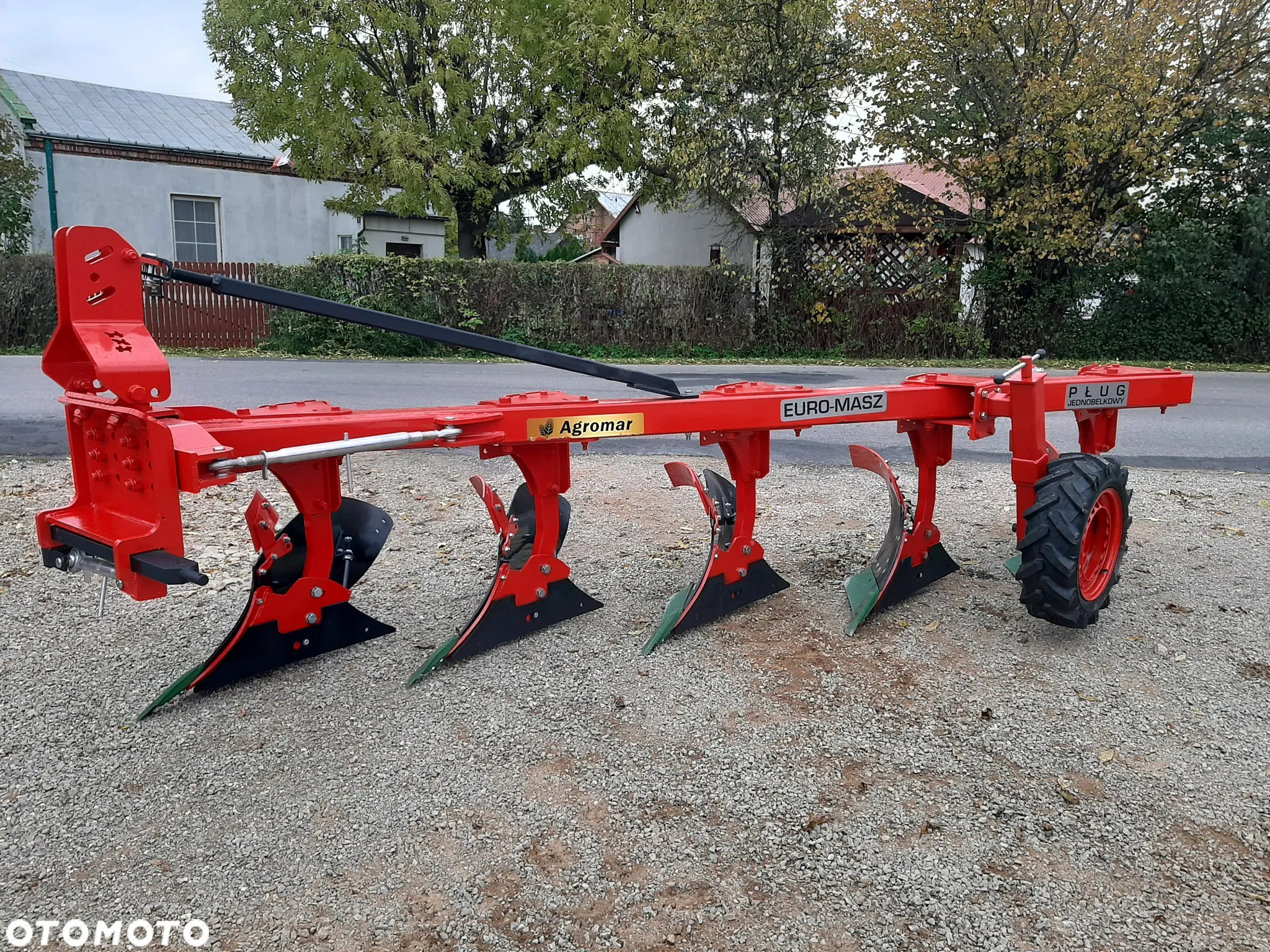 EURO-MASZ Pług zagonowy JEDNOBELKOWY 3/4/5 skib - 7