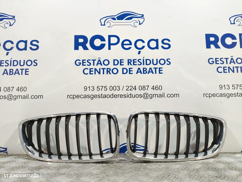 Grelha Frente Frontal Original BMW Serie 4 F32 F33 F36 7294818 7294817 - 6