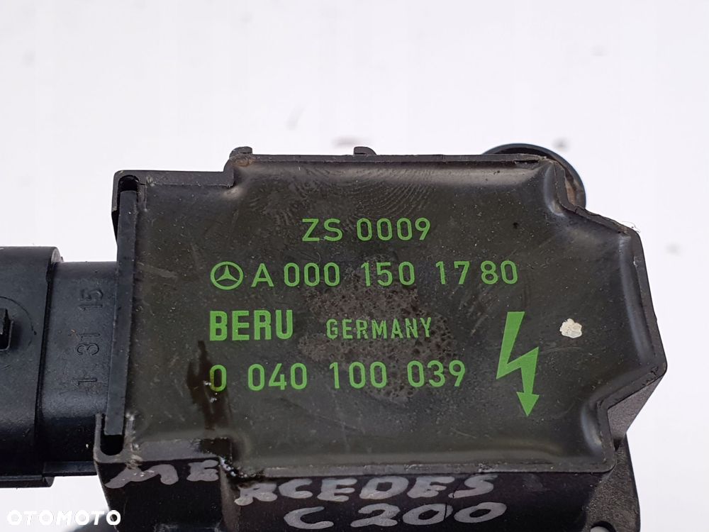 CEWKA ZAPŁONOWA Mercedes W 203 C-Klasa 1.8 2.0 W210 R170 A0001501780 - 5