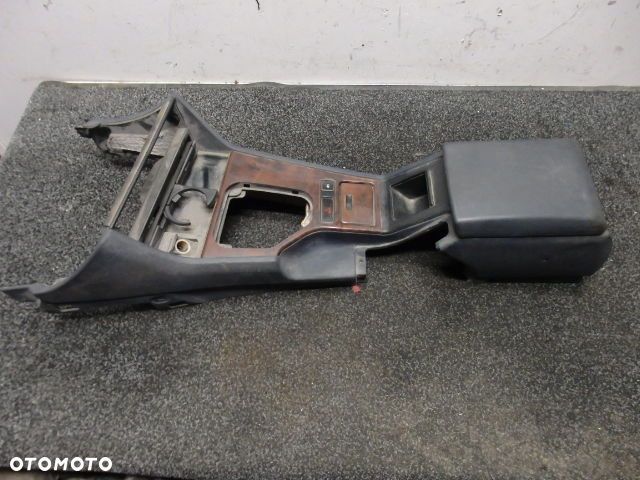 BMW E39 TUNEL ŚRODKOWY PODŁOKIETNIK SCHOWEK CUP HOLDERY ZAPALNICZKA DREWNO 8159687 RAF-AUTO CZĘŚCI - 1