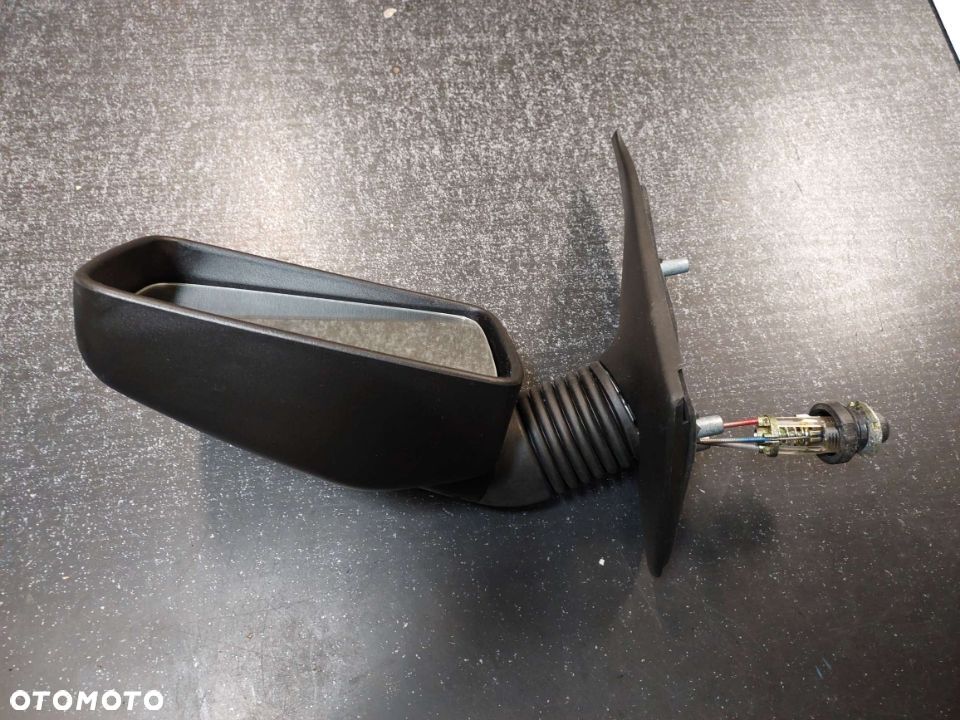Lusterko zewnętrzne Lewe (mechaniczne, płaskie) pasuje do: FIAT TEMPRA 03.90-08.96 - 1