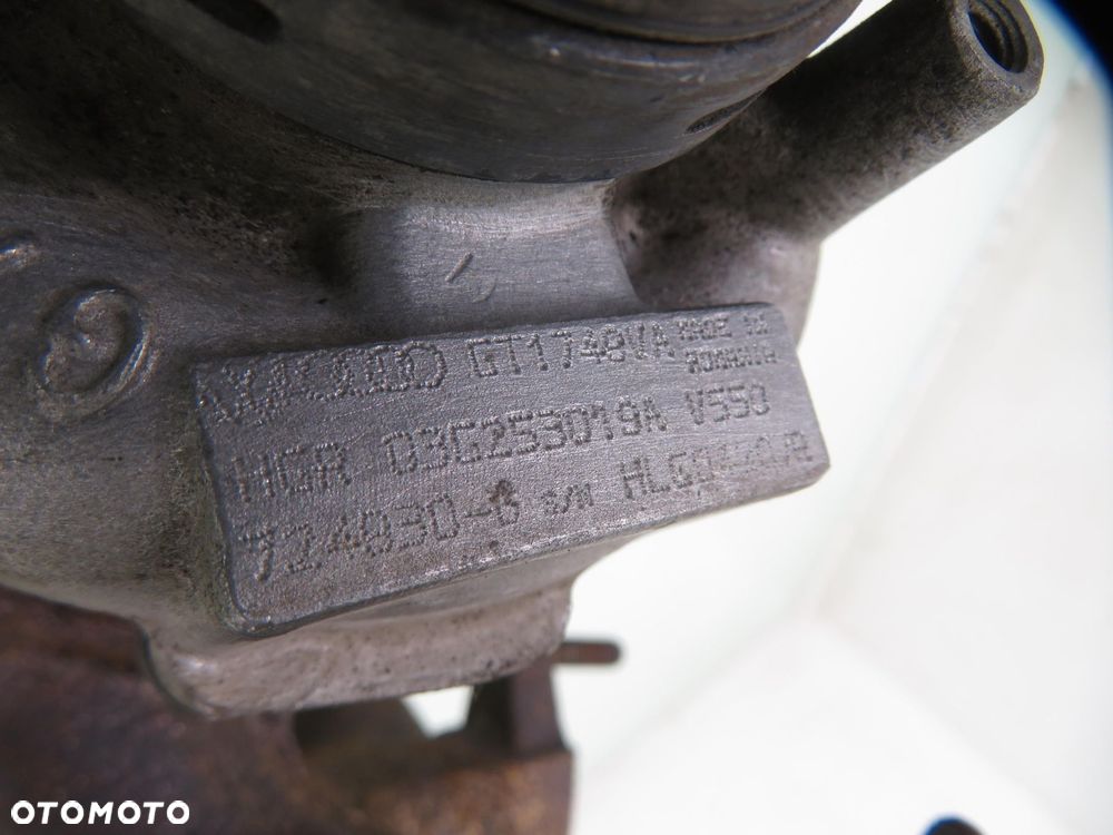 TURBOSPRĘŻARKA VW GOLF V 2.0 TDI 03G253019A GT1749VA - 6