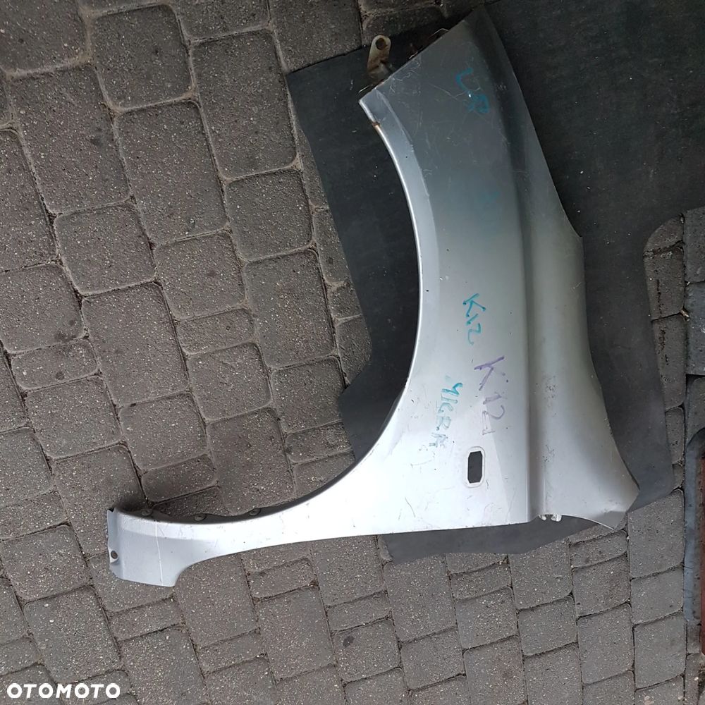 błotnik nissan micra k12 lewy oryginal - 10
