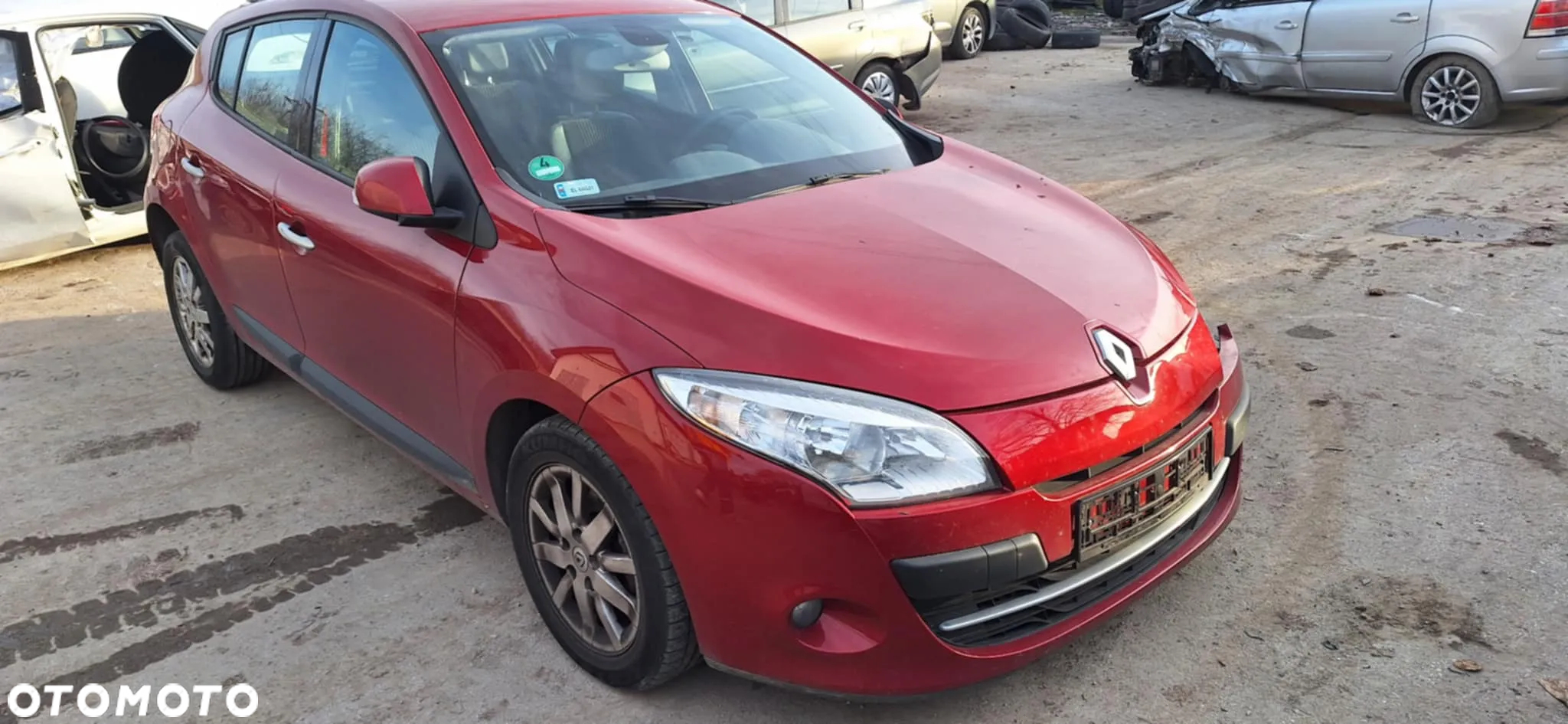 Renault MEGANE III HB fotel kanapa tył pół skóra - 7