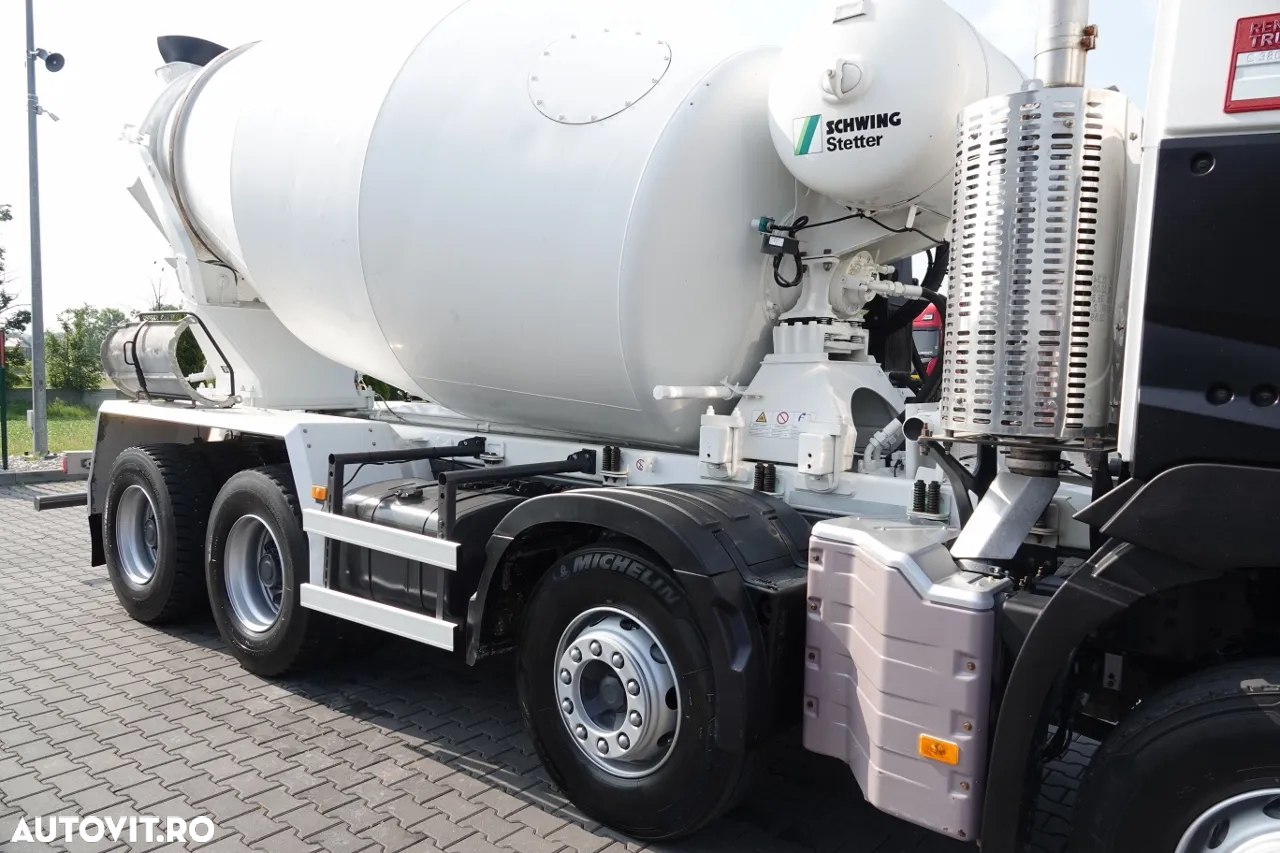 Renault C 380 / 8X4 / BETONĂ / POMPĂ / SCHWING STETTER 9 M3 / EURO 6 / 2017 AN - 14