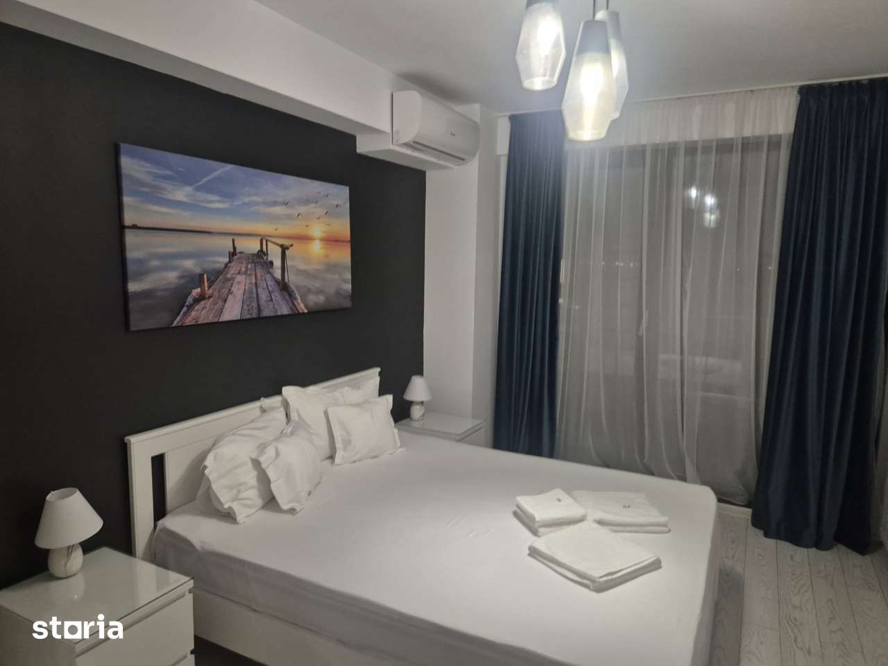 Mamaia aprtament 2 camere bloc nou termen an universitar — fotografia 3