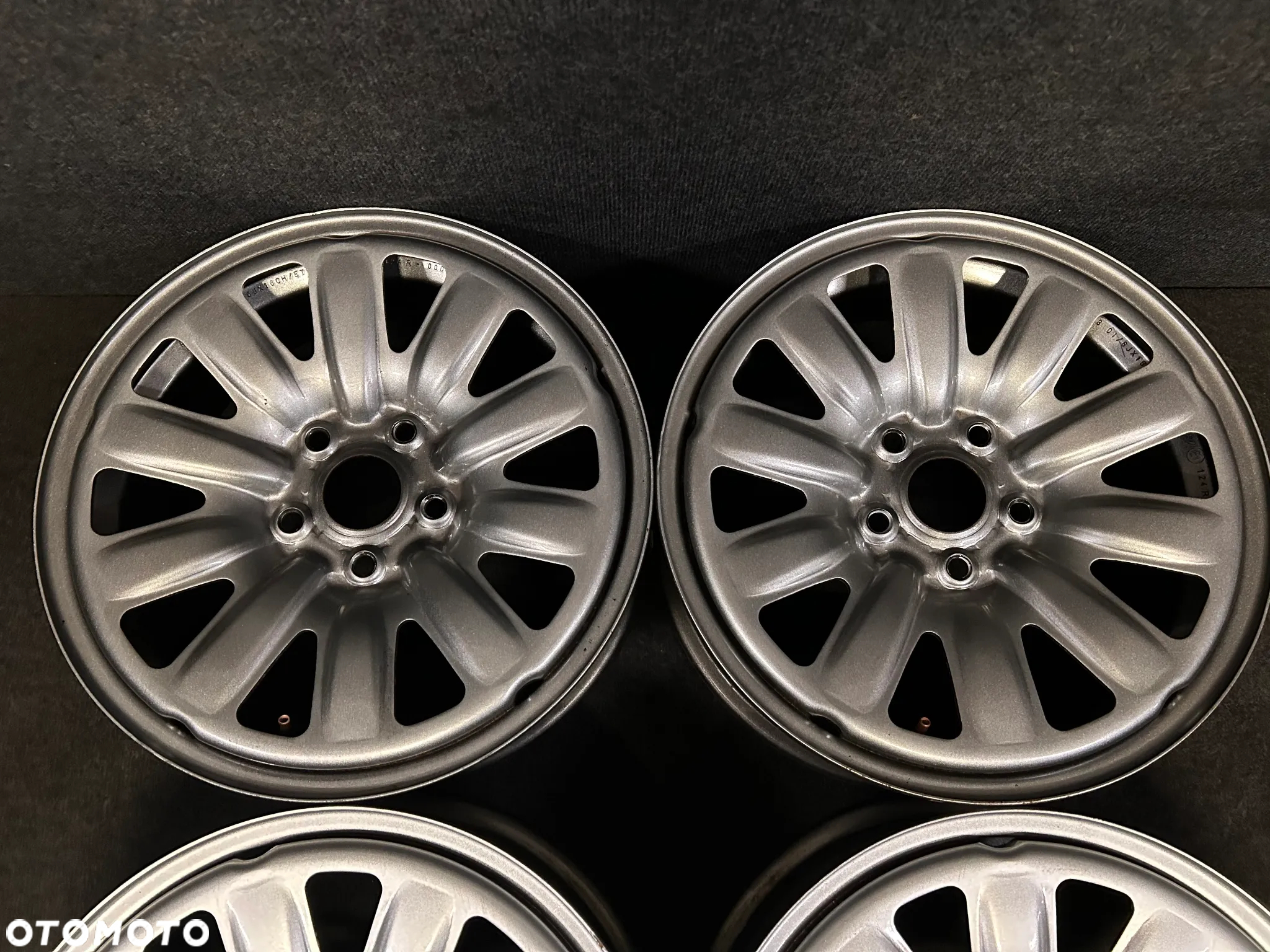 Felgi Strukturalne VW Golf 5, 6, 7, Touran, Caddy, Skoda Octavia II, III 16 cali 5x112 4szt. Ładne! - 3