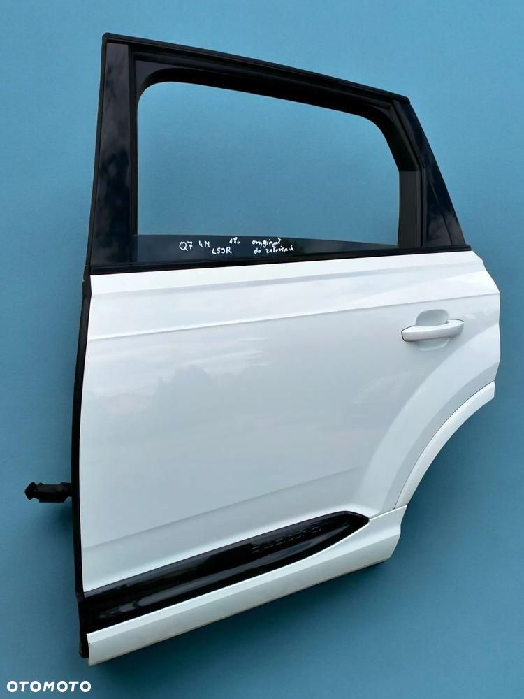 Audi Q7 4M S-Line LS9R Drzwi Tył Lewy Tylne Lewe / ORYGINAŁ do założenia ! - 4