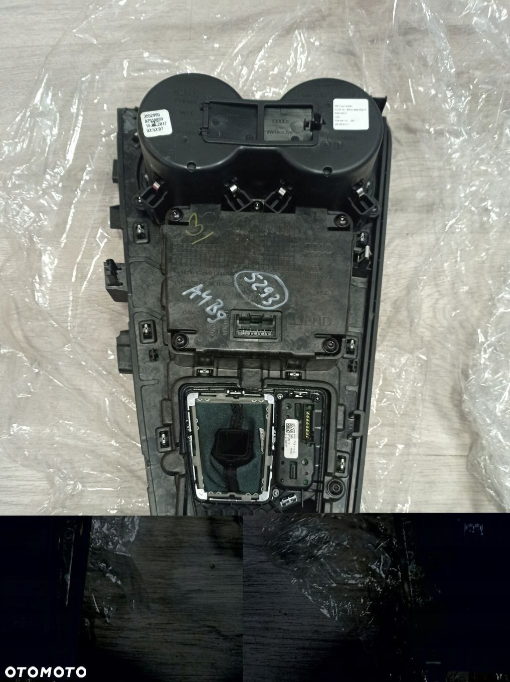 AUDI A4 B9 PANEL ŚRODKOWY TUNEL GAŁKA 8W1864261C - 4