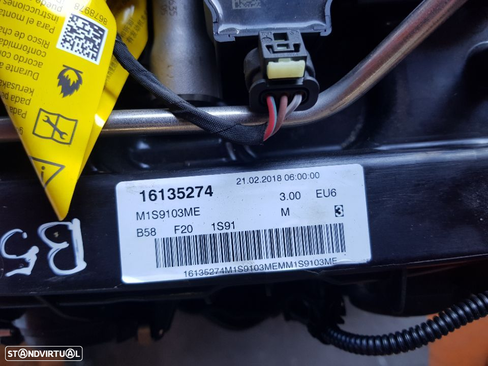 Motor BMW 140i F20/F21/340i/540i 3.0 Ref: B58B30A - 5
