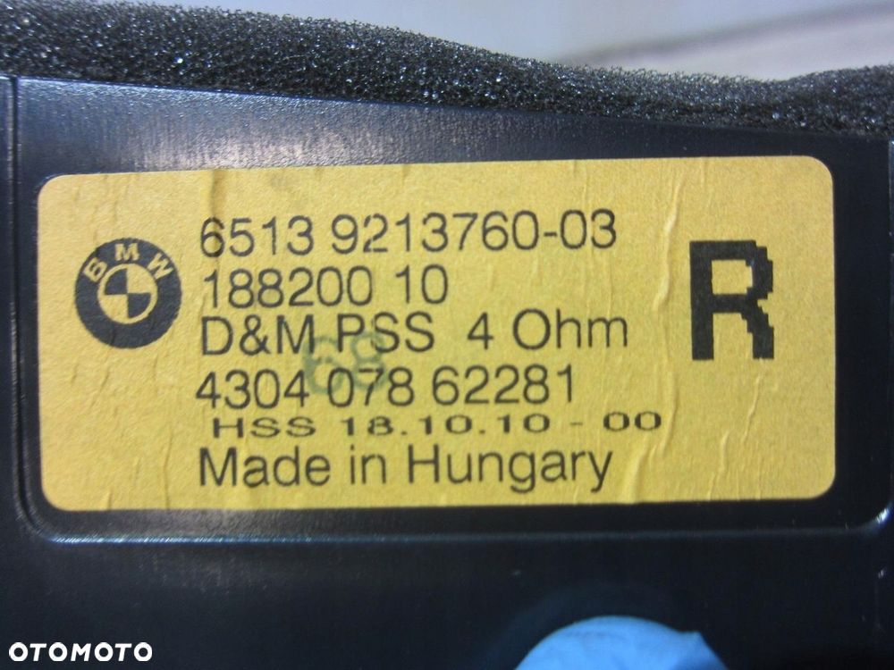 BMW X3 F25 GŁOŚNIKI TOP HIFI HARMAN 9240766 - 5
