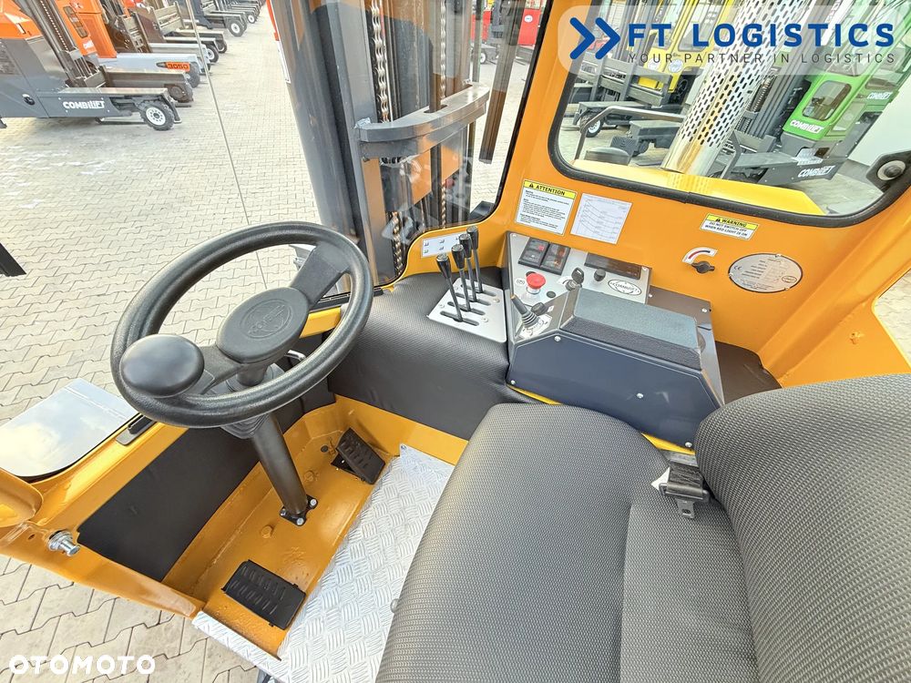 Combilift WÓZEK CZTEROKIERUNKOWY - WIELOKIERUNKOWY | COMBILIFT C5000XL | GAS | TRIPLEX 5550MM | POZYCJONER WIDEL | WOLNY SKOK | NOWE OPONY | PO SERWISIE | STAN IDEALNY | Szeroka oferta wózków czterokierunkowych i bocznych, dopasowanych do różnorodnych potrzeb i zastosowań - 17