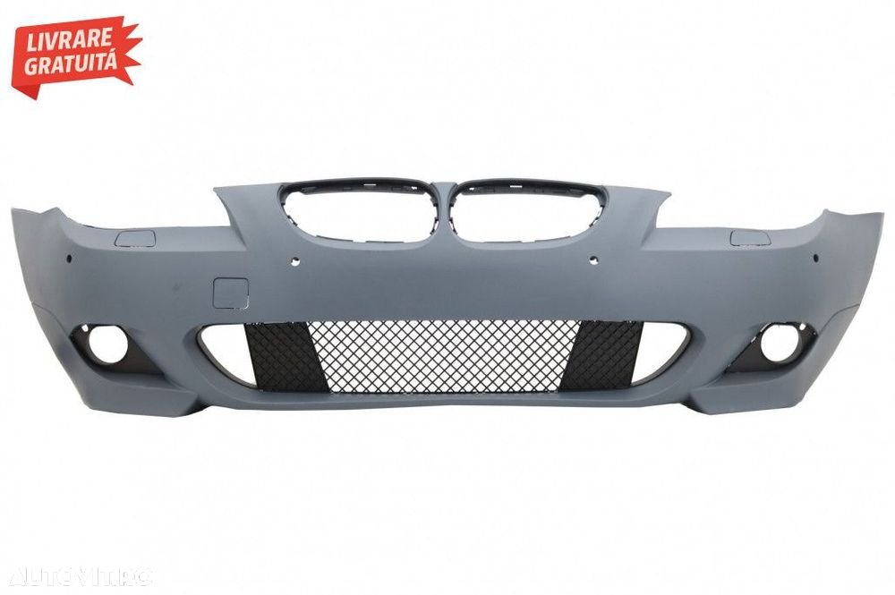 Bara Fata cu PDC 18mm si Proiectoare Ceata BMW Seria 5 E60 E61 (2007-2 - 2