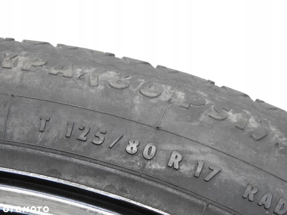 KOŁO ZAPASOWE DOJAZDOWE 125/80/R17 VOLVO XC60 I - 8