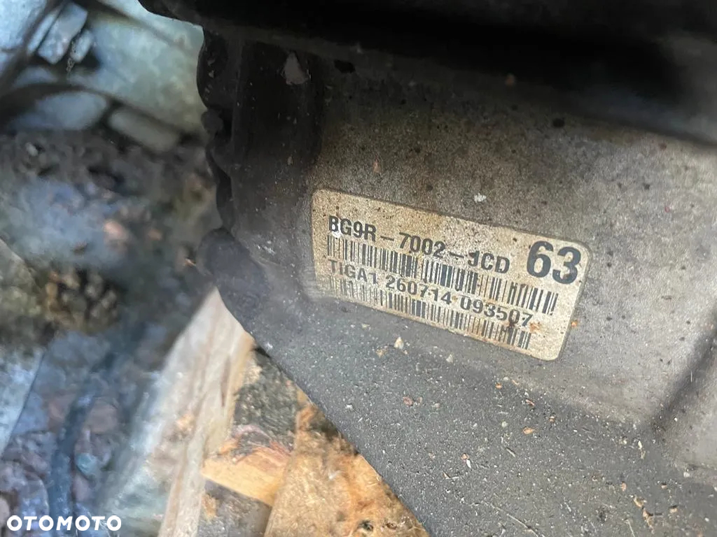 skrzynia biegow manual volvo v60 s60 1.6 d bg9r7002jcd - 2