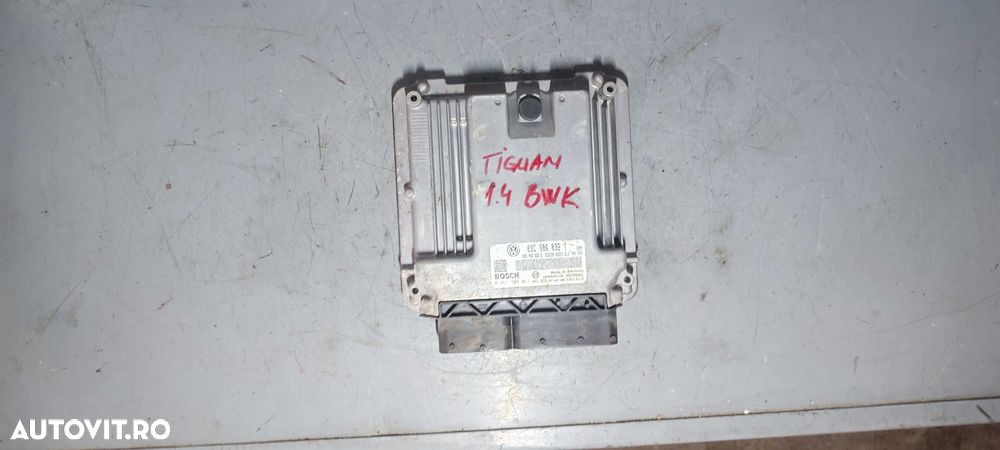 ECU volkswagen vw tiguan 2009 1.4 TSI motor BWK cod 03C906032T - 4