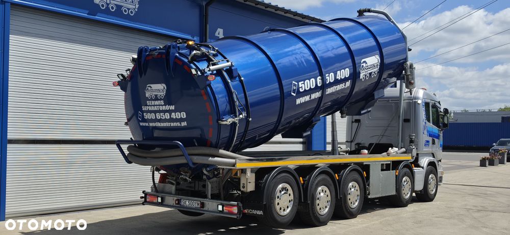Scania R 490 10x4 asenizacyjny wuko cysterna zabudowa 2025r 32m3 - 8