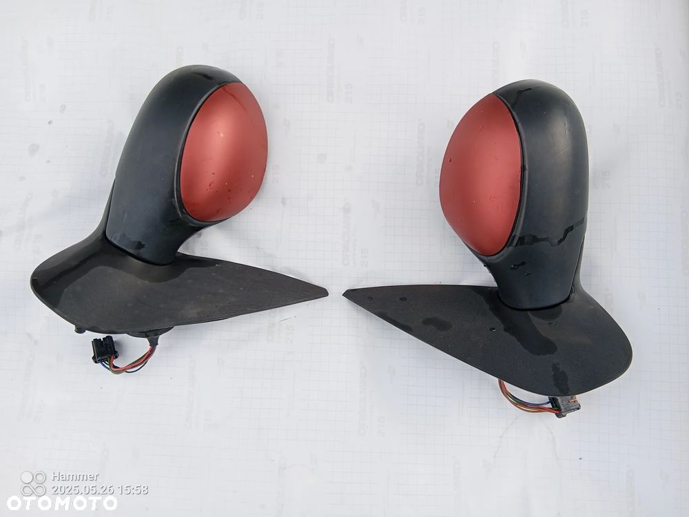PEUGEOT 206 PLUS lusterko lewe 5PIN - 1