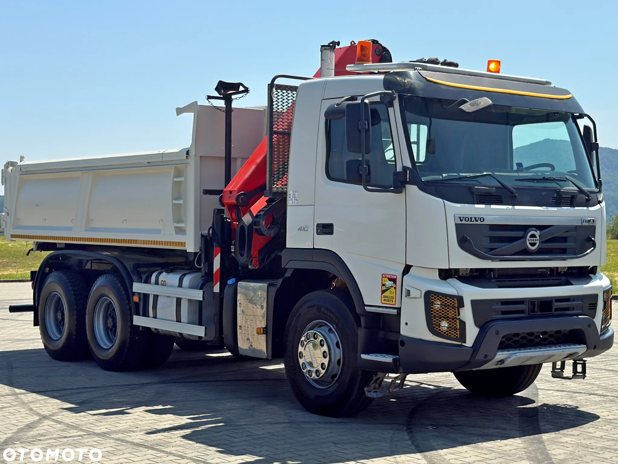 Volvo FMX 410 * WYWROTKA 4,70 m + PK 14002 - EH B + PILOT / 6x4 - 4