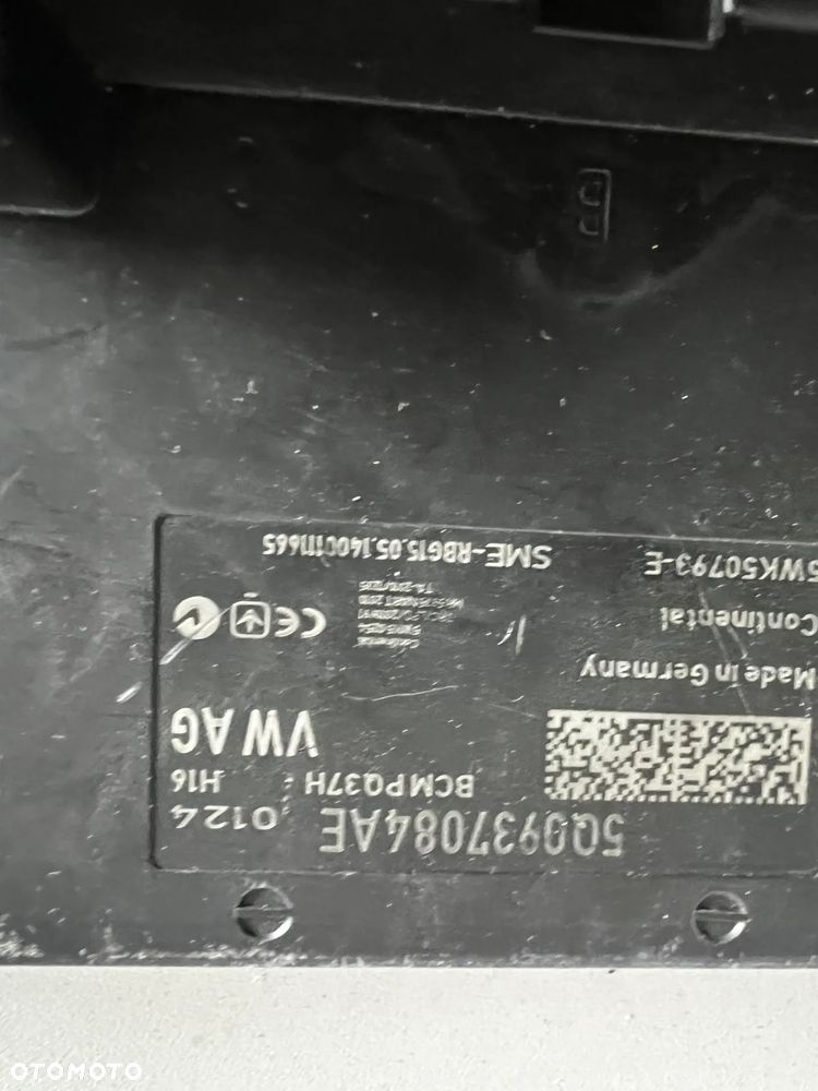 VW AG MODUŁ STEROWNIK KOMFORTU BCM 5Q0937084AE - 2