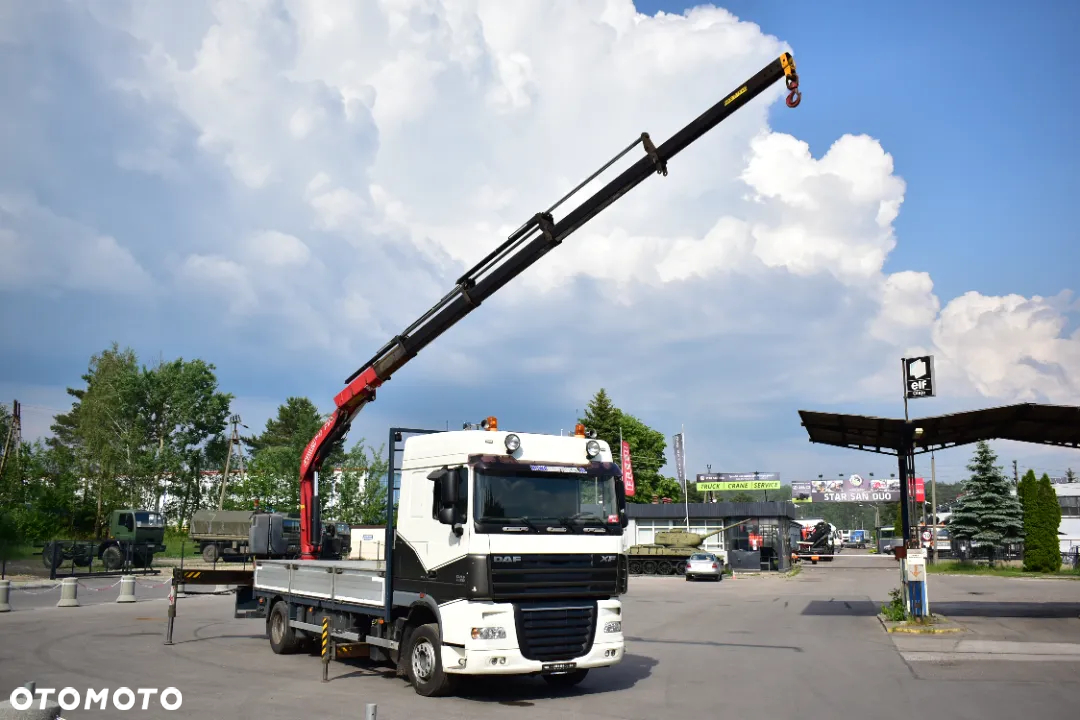 DAF XF 105.410 4x2 Fassi F190 HDS Żuraw Zestaw Crane Kontenery - 7