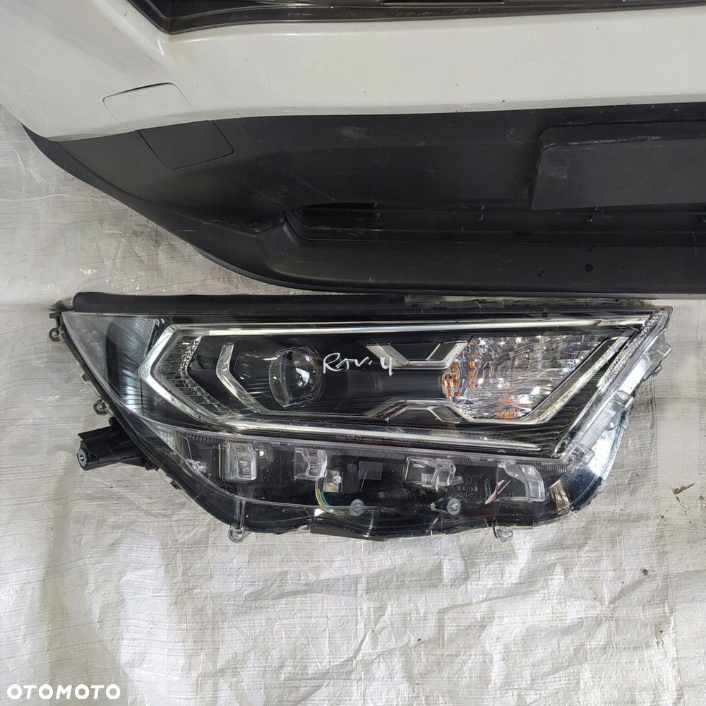 RAV4 V HYBRYDA PRZOD MASKA ZDERZAK LAMPY BLOTNIK - 11