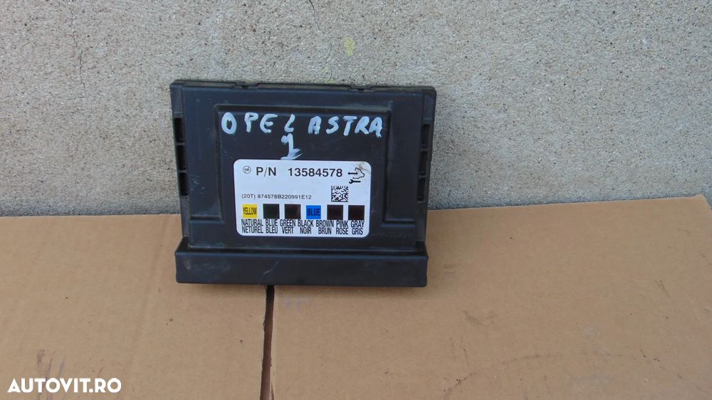 Kit pornire ECU calculator motor,Cip cheie si imobilizator Opel Astra J 1.7 CDTI an 2009-2015 cod 55579443  MB 275700-1190 - 10