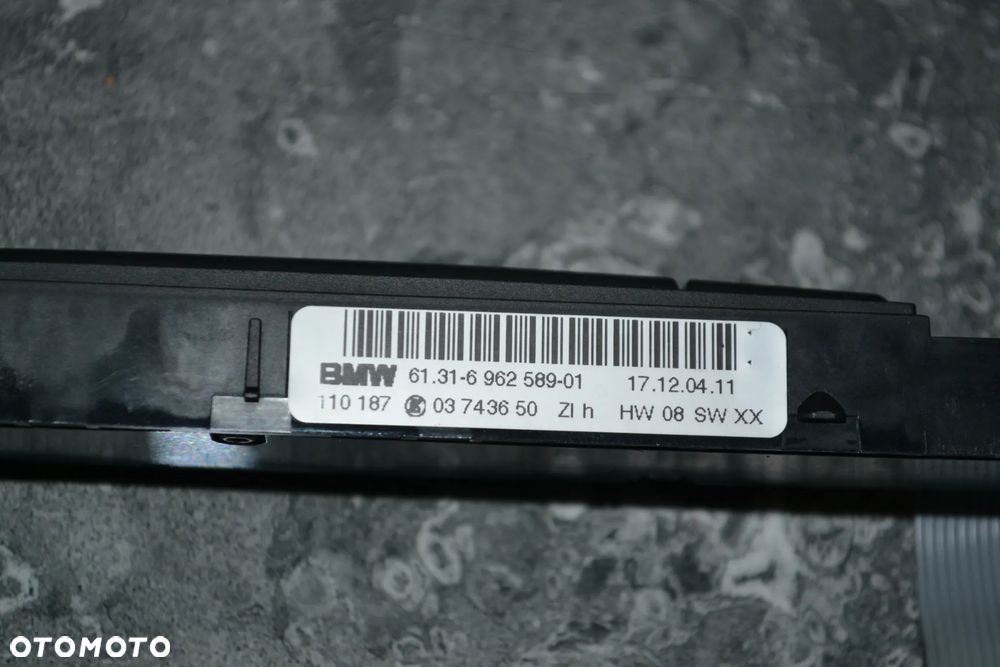BMW E81 E87 E91 E92 PANEL PODGRZEWANIA FOTELI 6962589 - 2