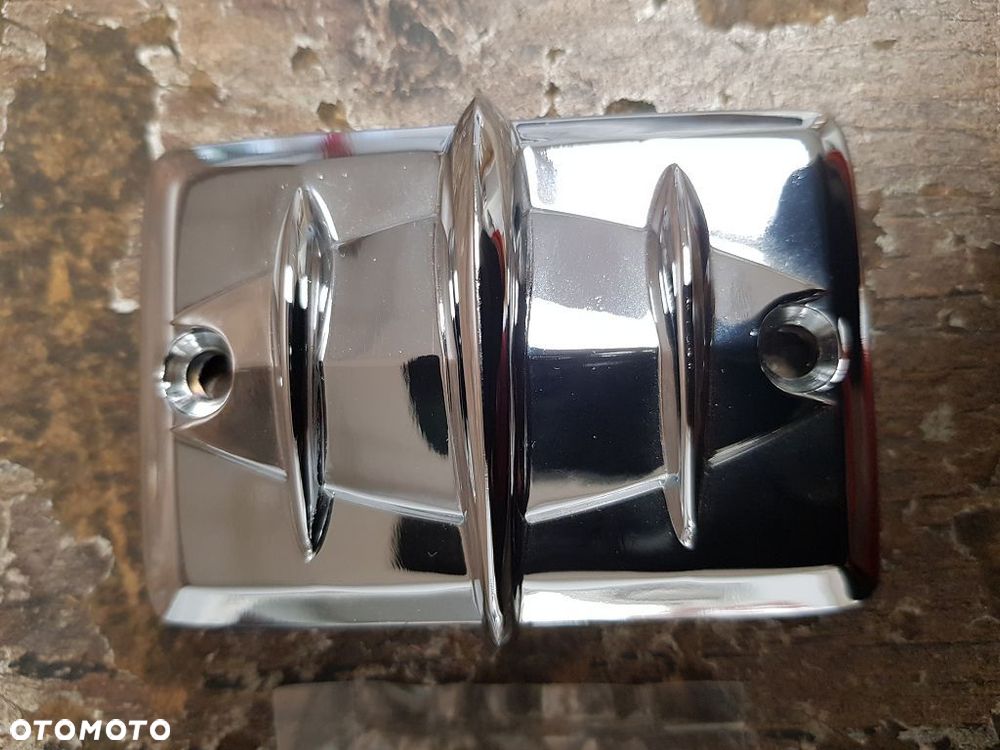 Chromowana pokrywa pompy Highway Hawk 451-002 - 3