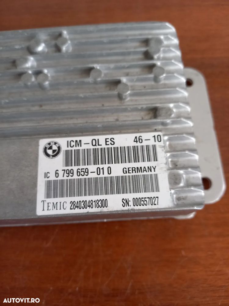 Modul ICM Confort Bmw F10 F11 F01 F02 F07 Cod  - Dezmembrari Arad - 4