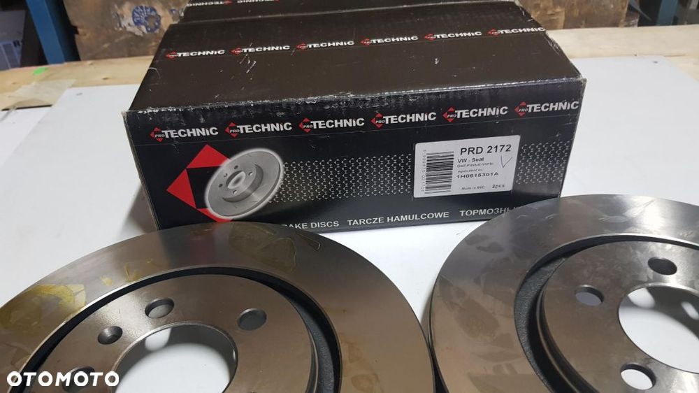 tarcza hamulcowa przód L/P  SEAT TOLEDO I; VW CORRADO, GOLF III, PASSAT, VENTO 1.6-2.9 06.91-04.99 - 1