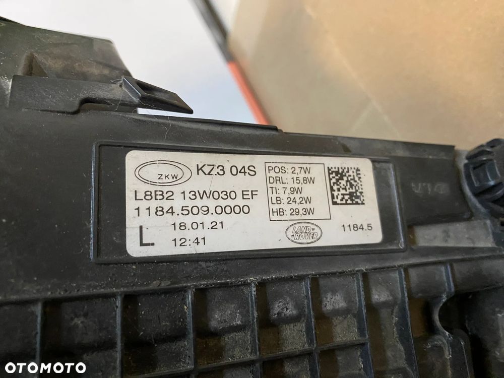 lampa defender full led eu lewa cała kompletna - 4