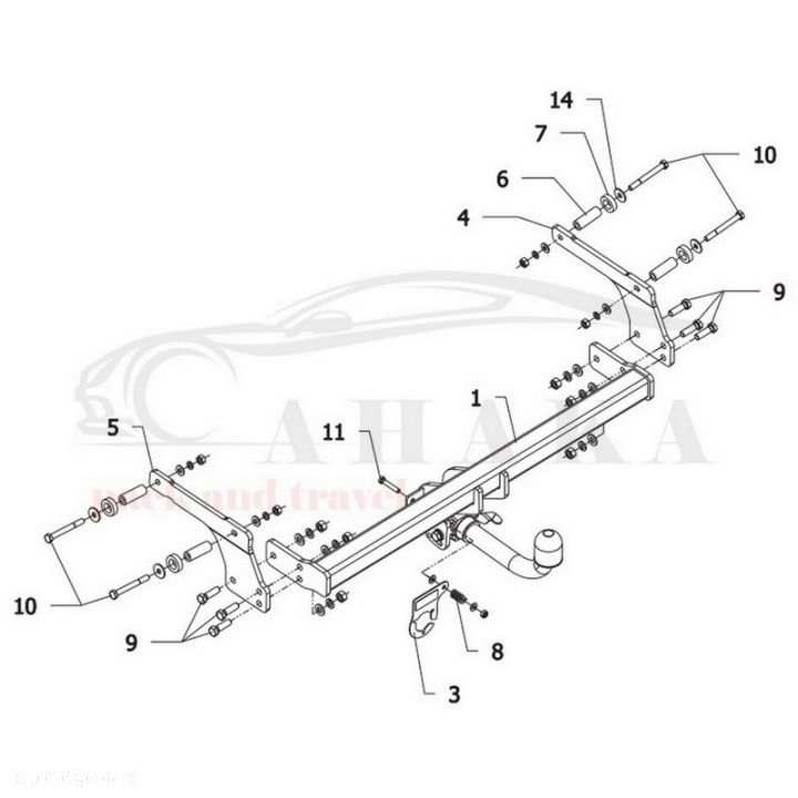 Hak Holowniczy Automat Do Dacia Duster Ii 2013-2017 - 3