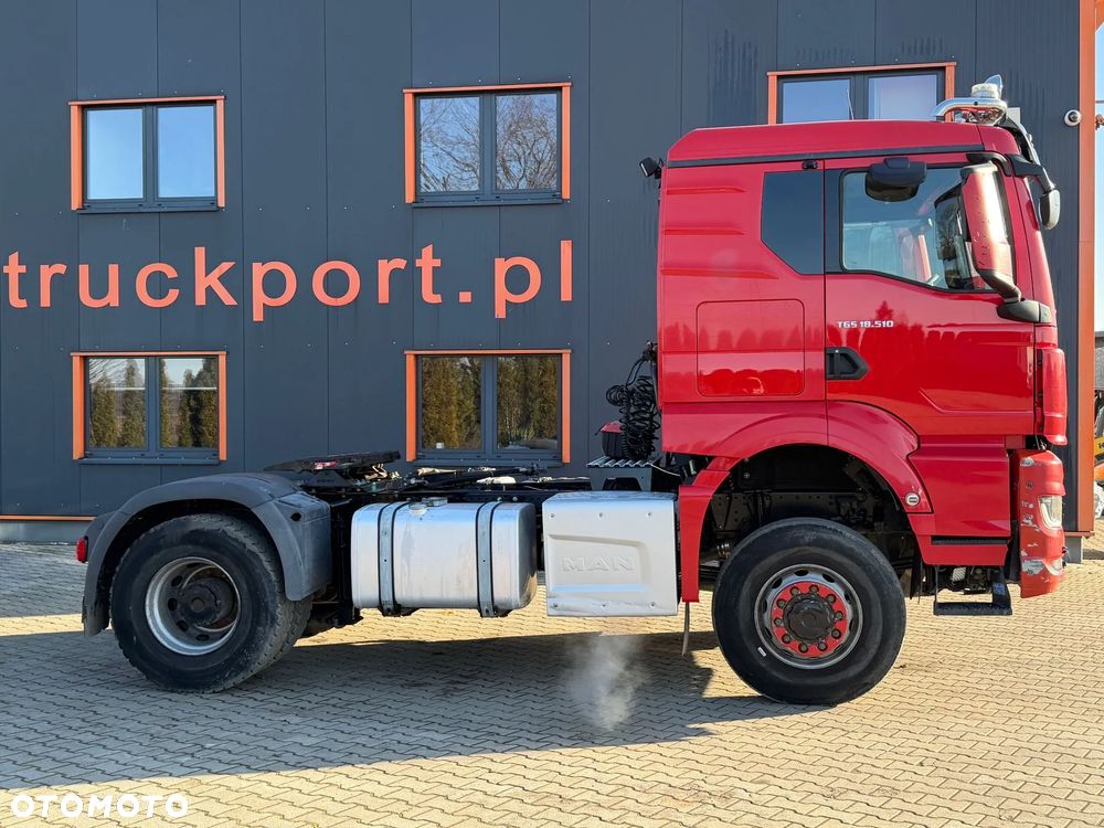 MAN TGS 18.510 4x4 BL EURO6 CIĄGNIK SIODŁOWY Z HYDRAULIKĄ WYWROTU - 3
