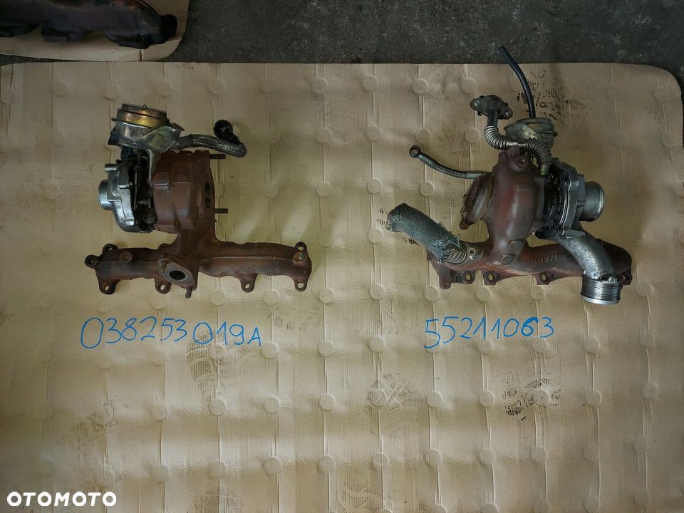 Turbina turbosprężarka Opel Fiat 1.9 CDTi 55211063 - 1